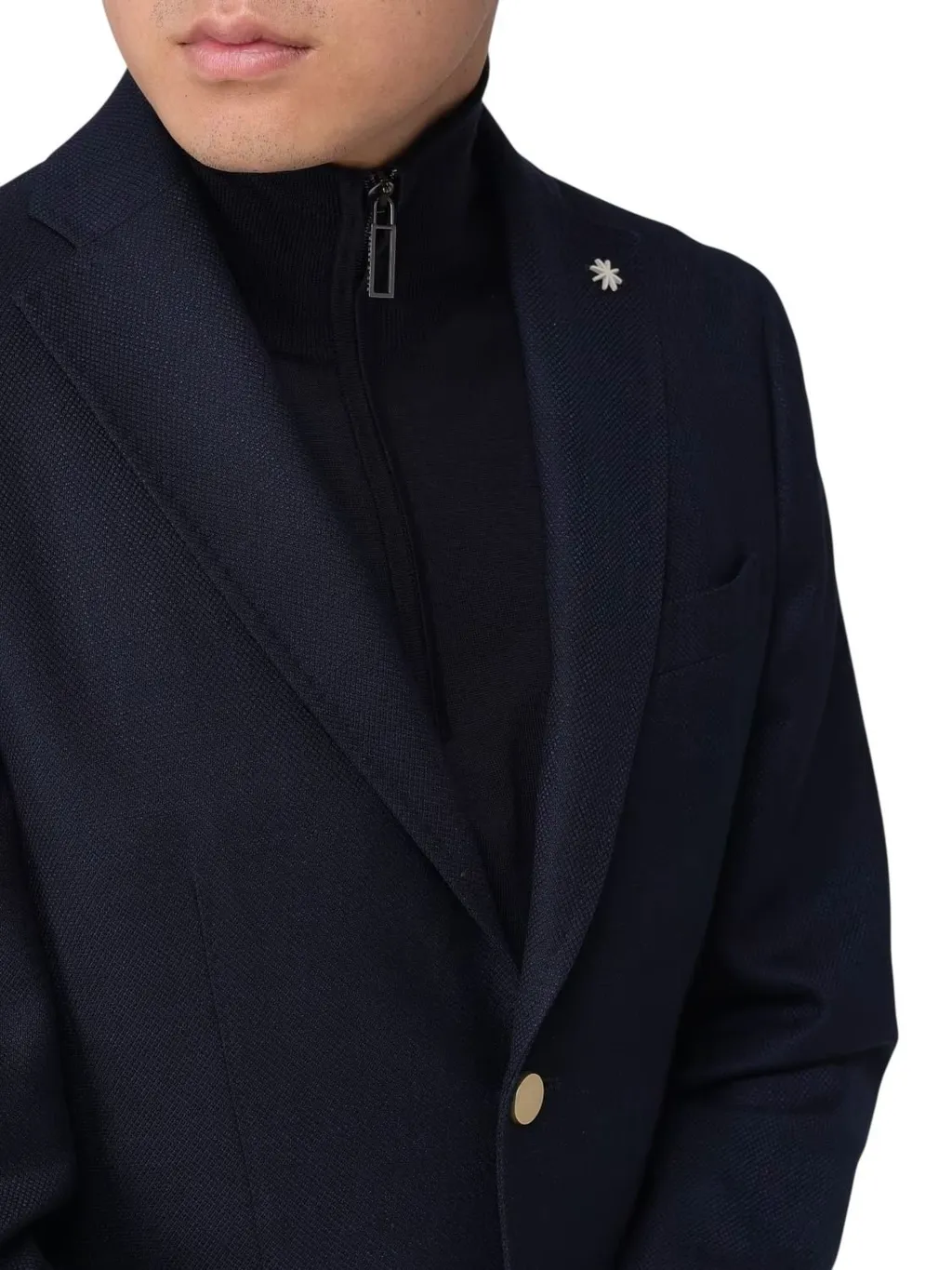 Manuel Ritz Single-Breasted Blazer