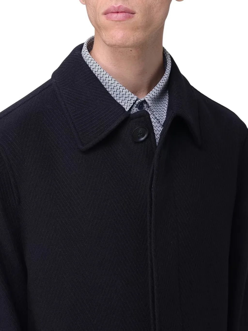Manuel Ritz Embossed Resca Coat