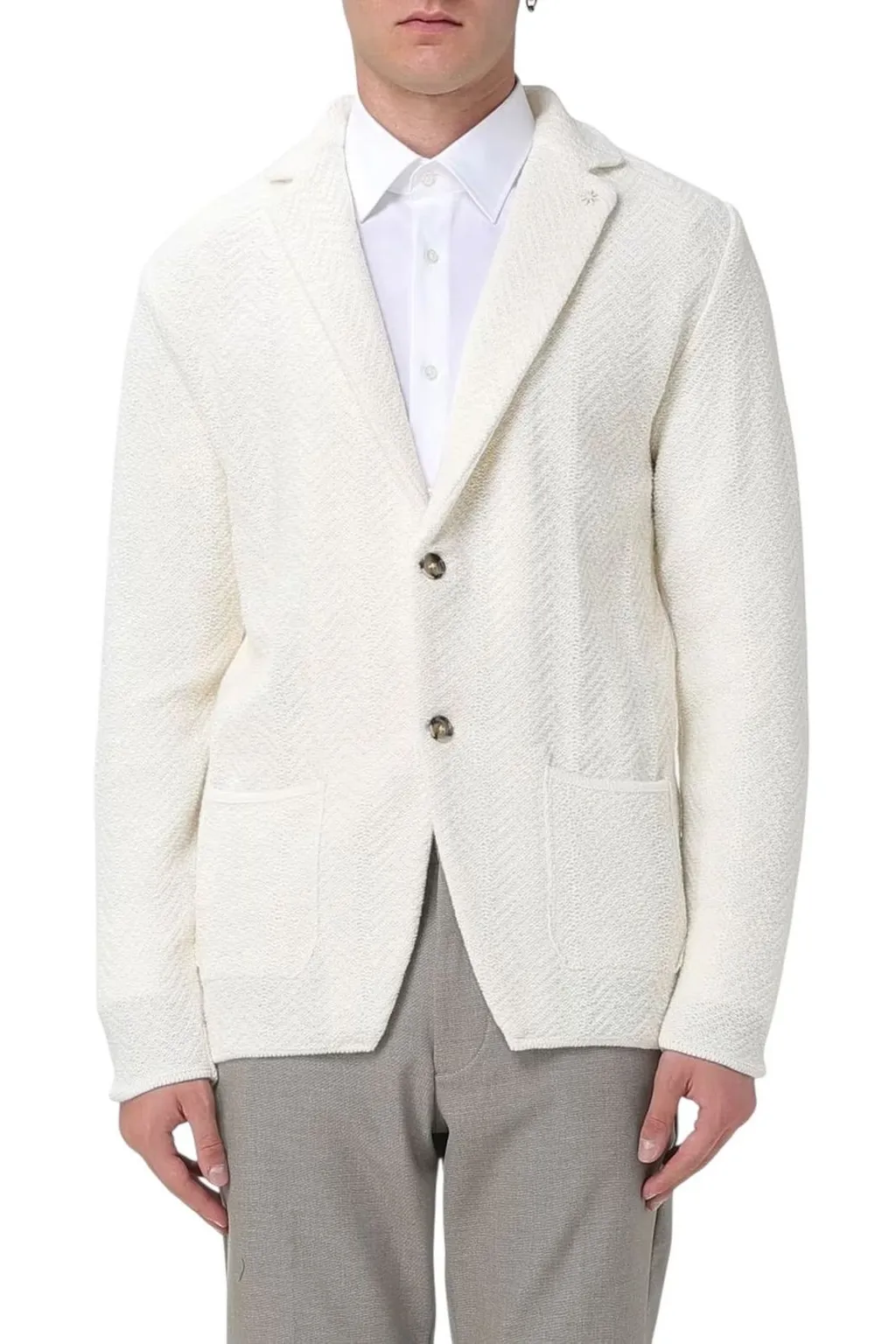 Manuel Ritz Knitted Blazer