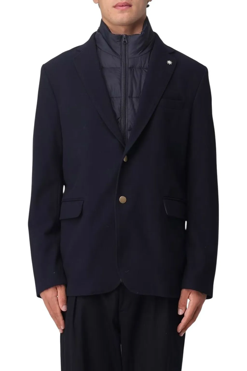 Manuel Ritz Long Sleeved Single-Breasted Jacket