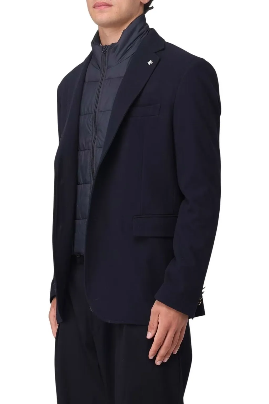 Manuel Ritz Long Sleeved Single-Breasted Jacket