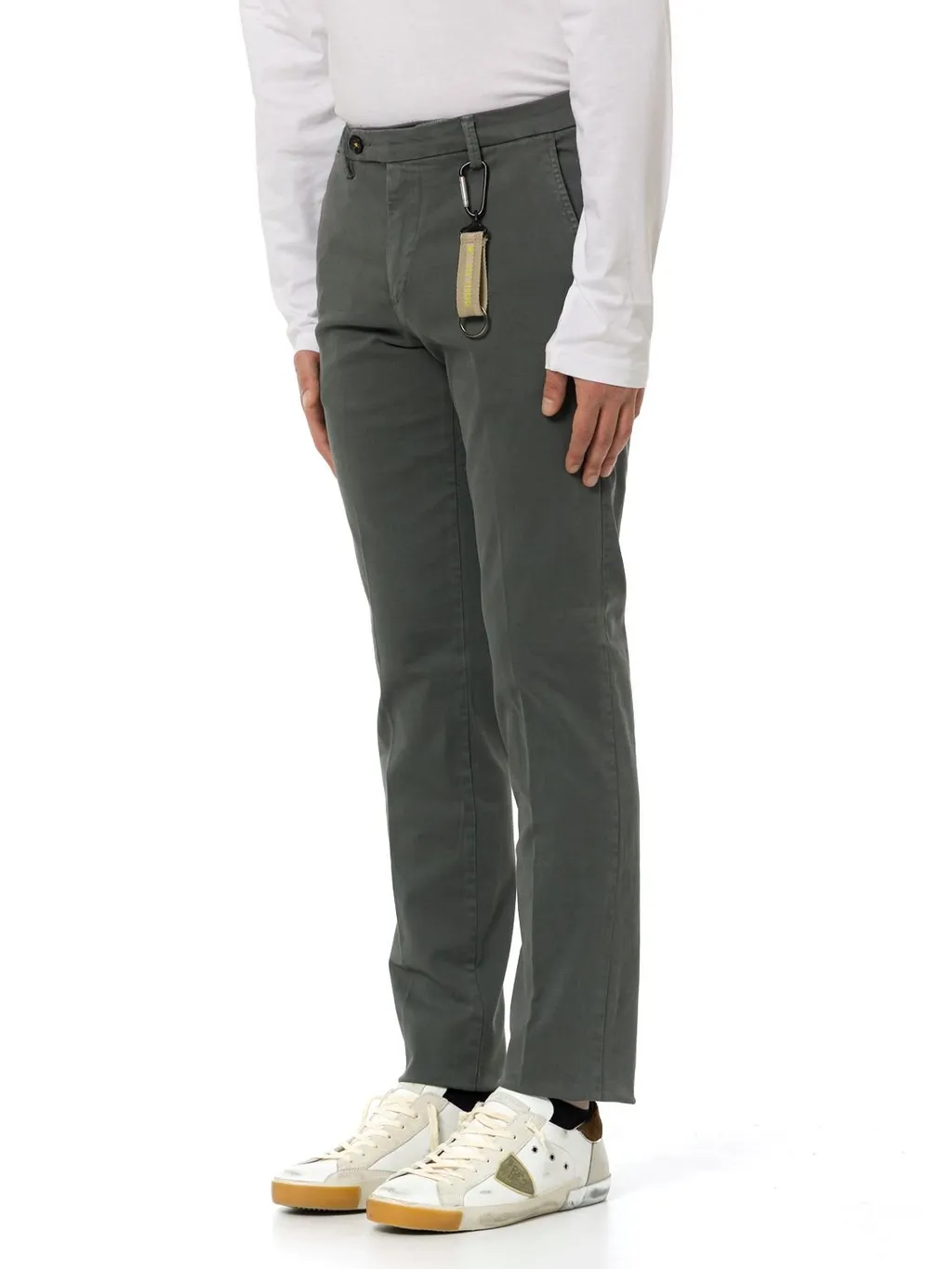 Manuel Ritz Slim Stretch Twill Trousers