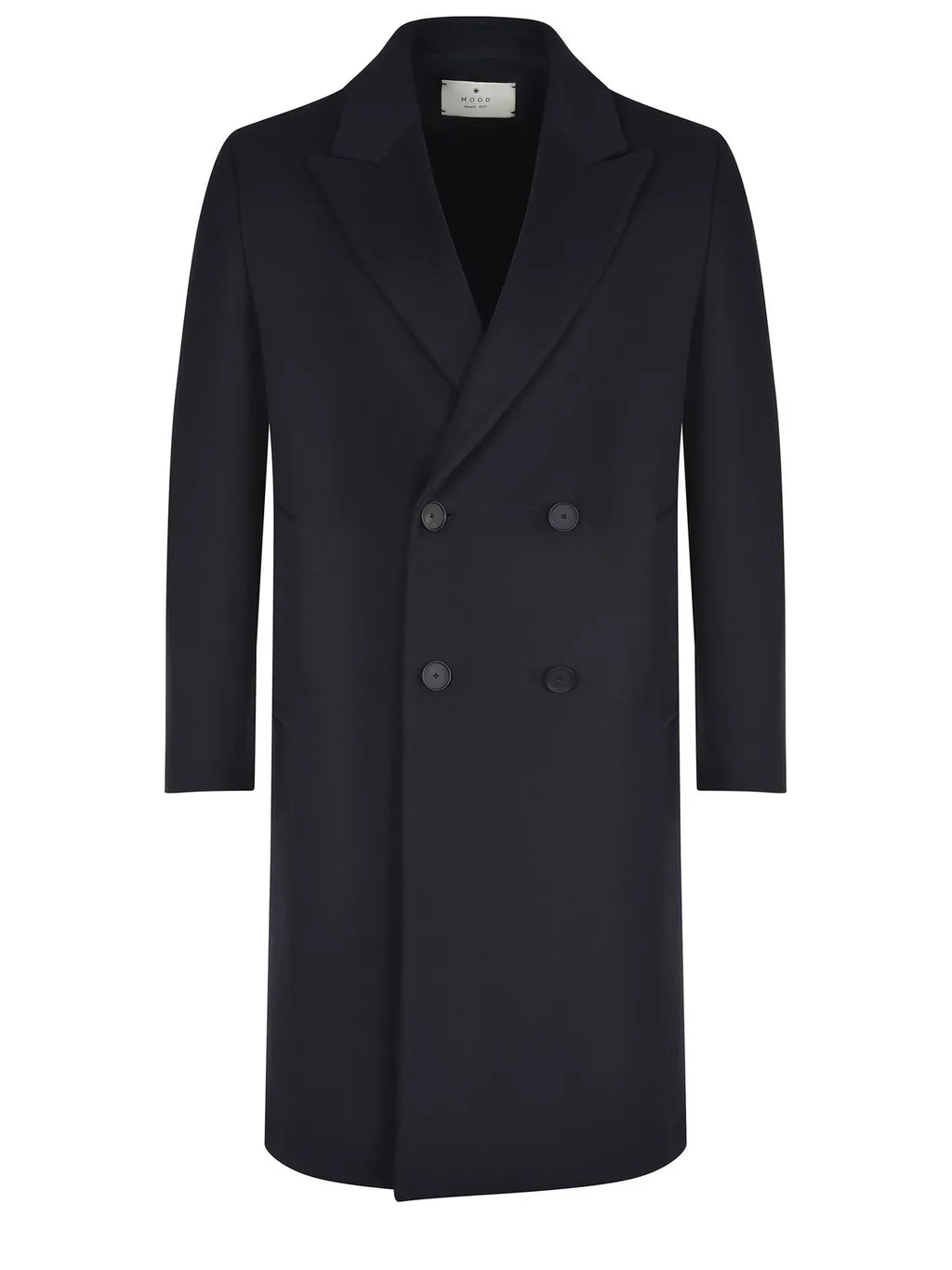 Manuel Ritz Double-Breasted Wool Coat