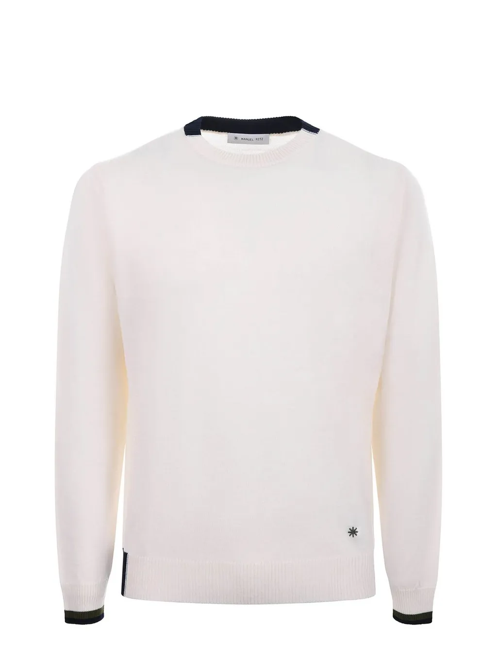 Manuel Ritz Contrast-Trim Sweater