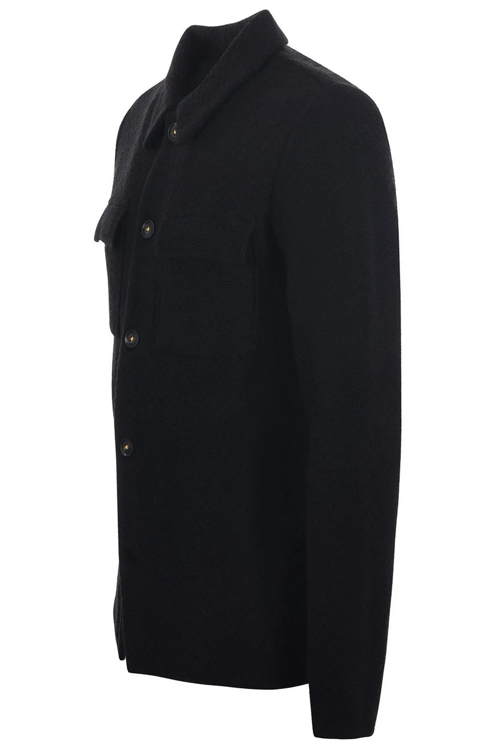 Manuel Ritz Buttoned Wool Jacket