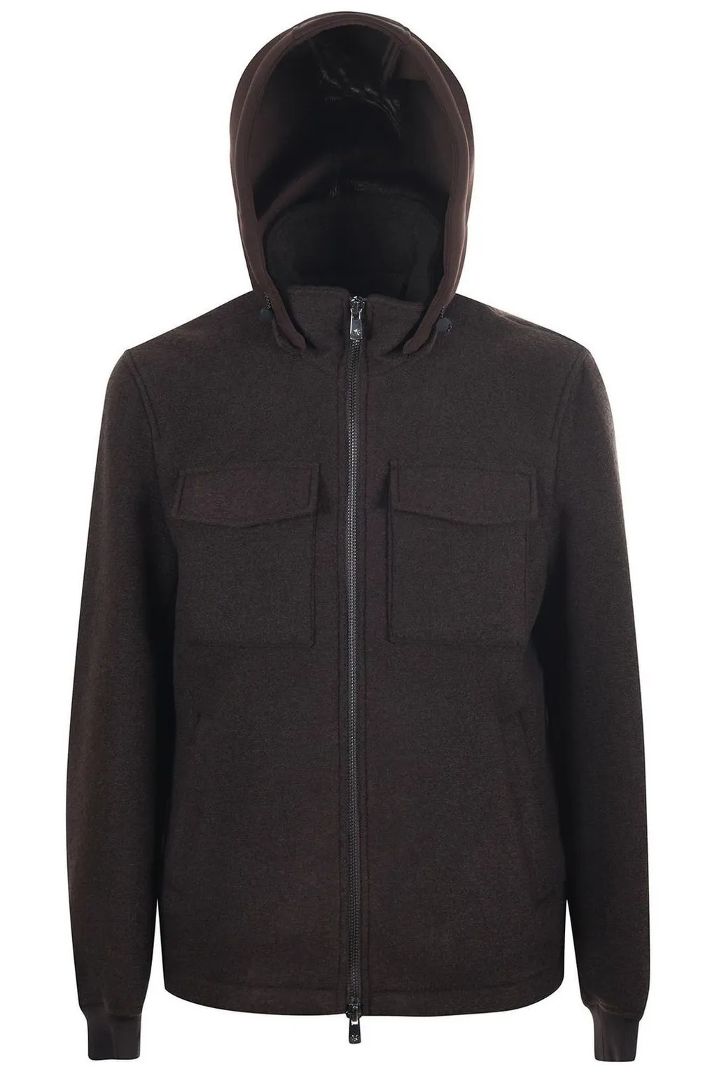 Manuel Ritz Hooded Zip-Up Jacket