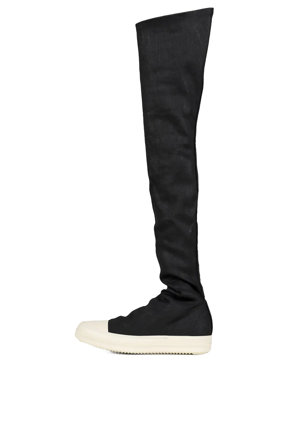 High Sock Sneaks / Blk Wax/Milk/Milk