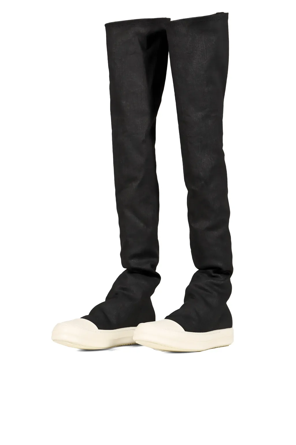 High Sock Sneaks / Blk Wax/Milk/Milk