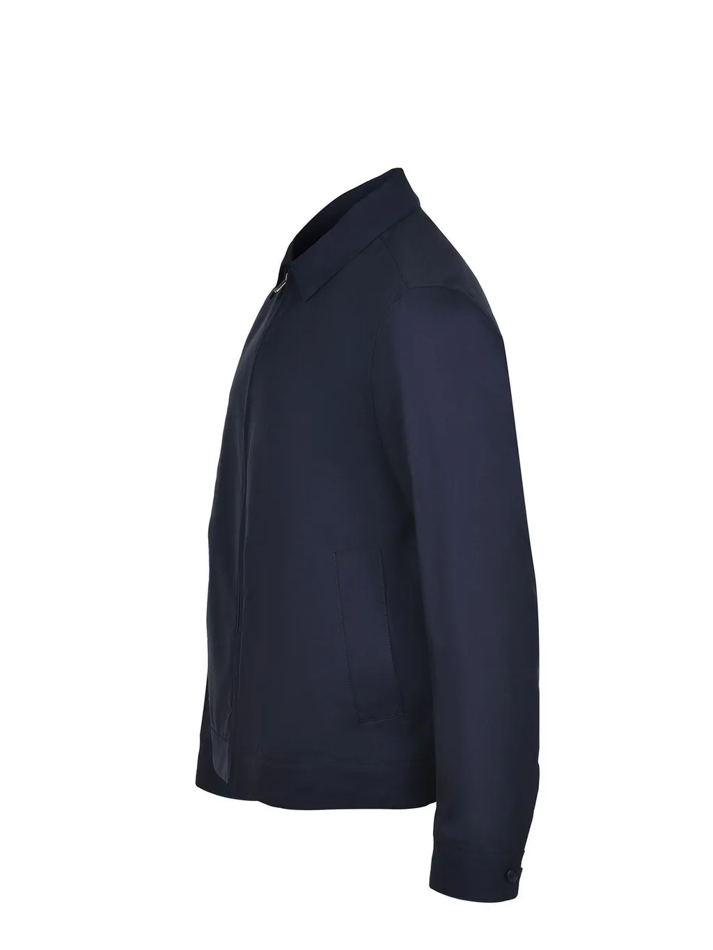 Manuel Ritz Zip-Front Wool Jacket