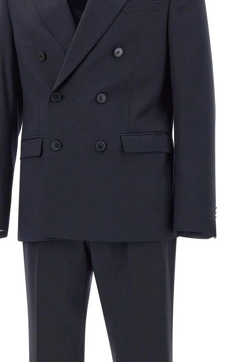 Manuel Ritz Double-Breasted Two-Piece Suit