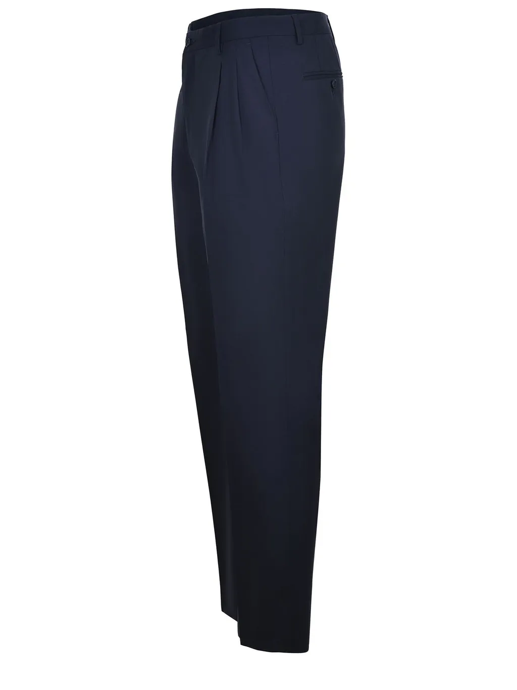 Manuel Ritz Pleated Wool-Blend Pants
