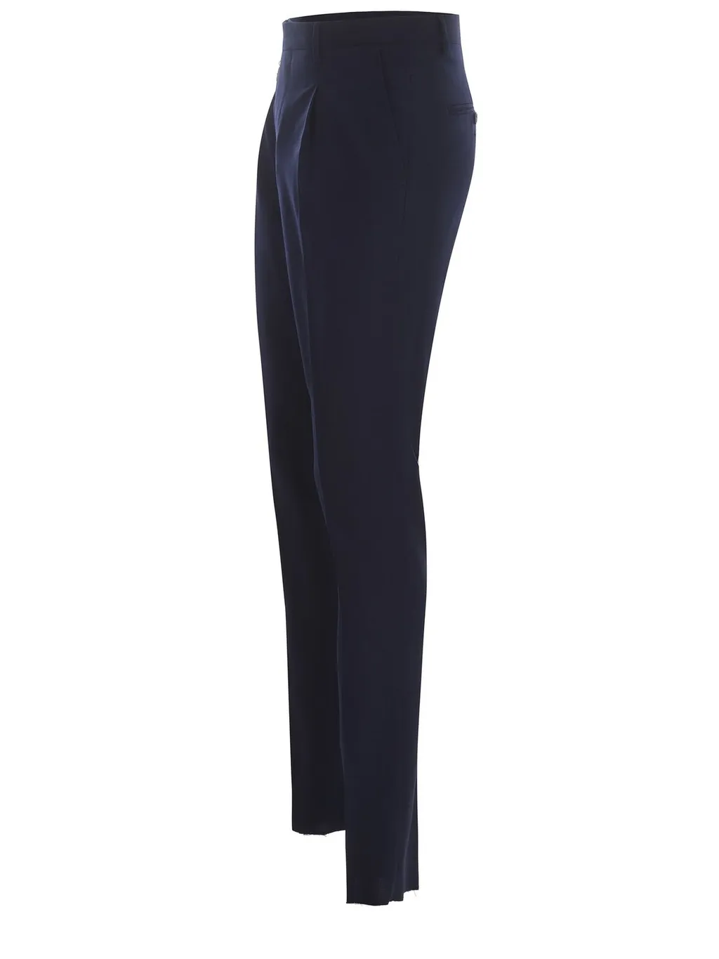 Manuel Ritz Slim Fit Wool Pants
