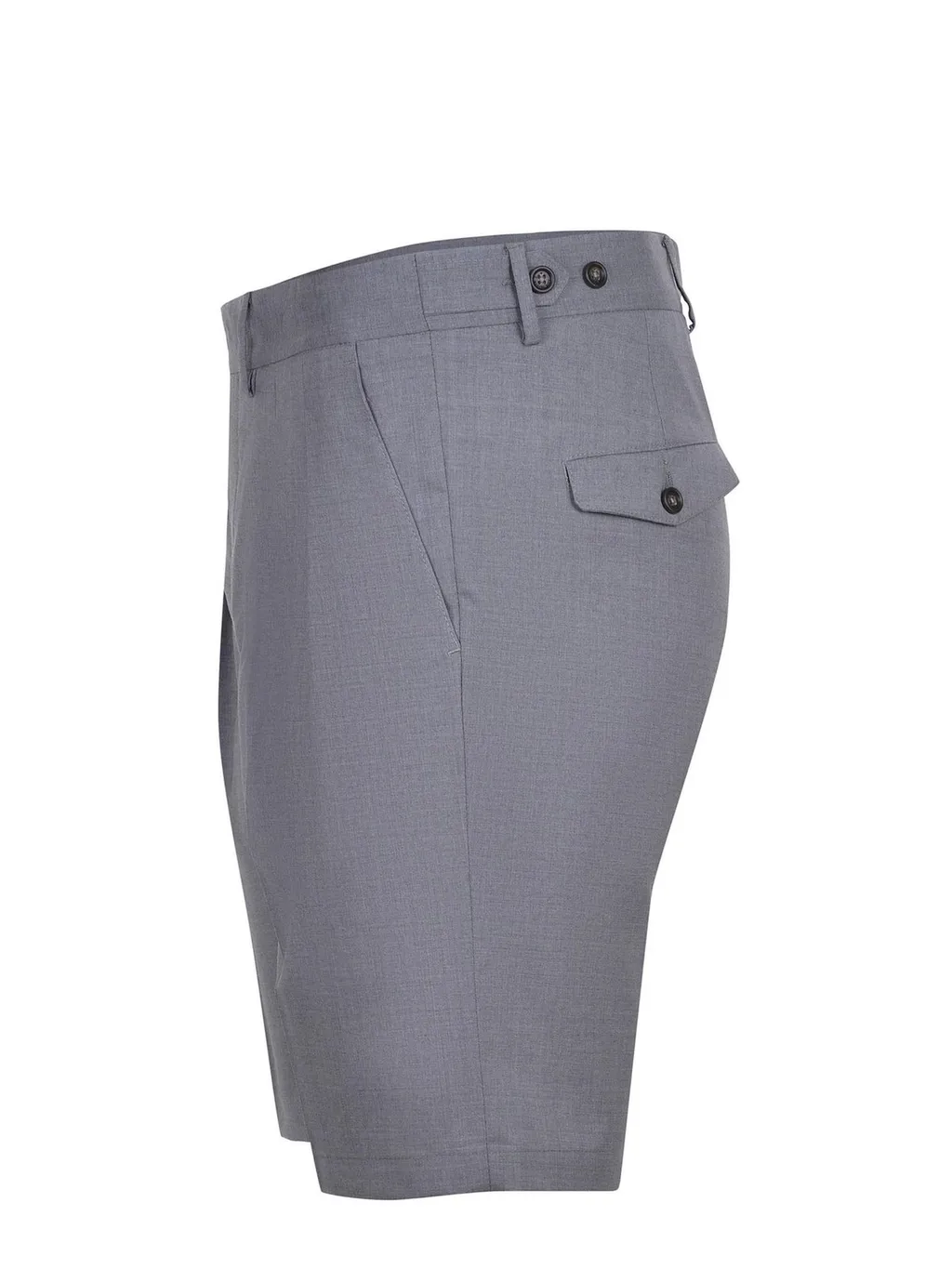 Manuel Ritz Pleated Bermuda Shorts