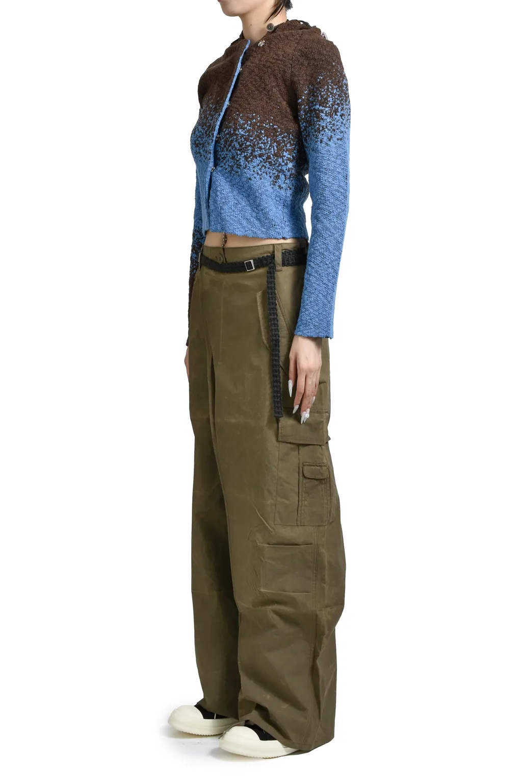 Cargo Wrap Pants / Taupe