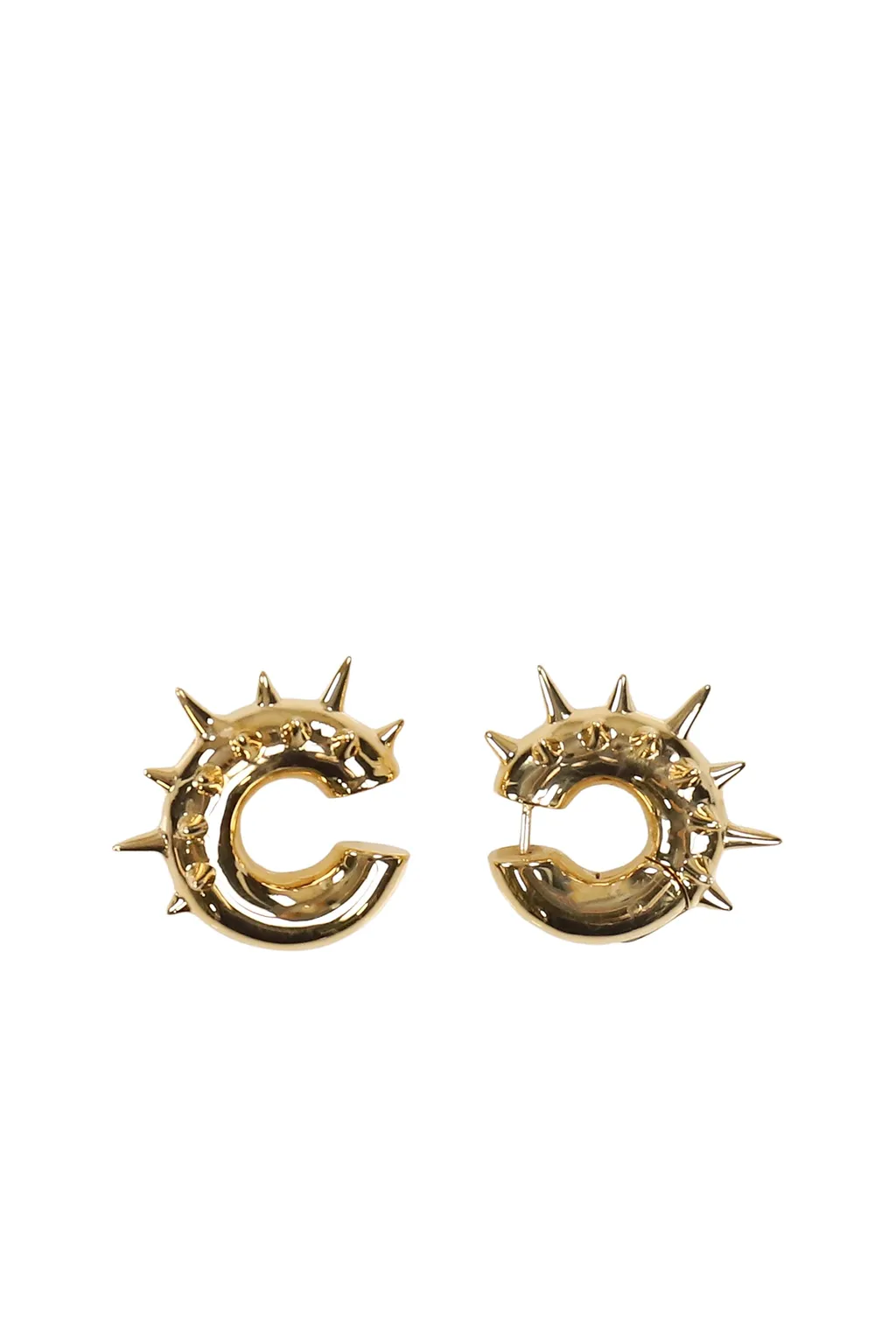 Doughnut Spur Ear Set Gd / Gld