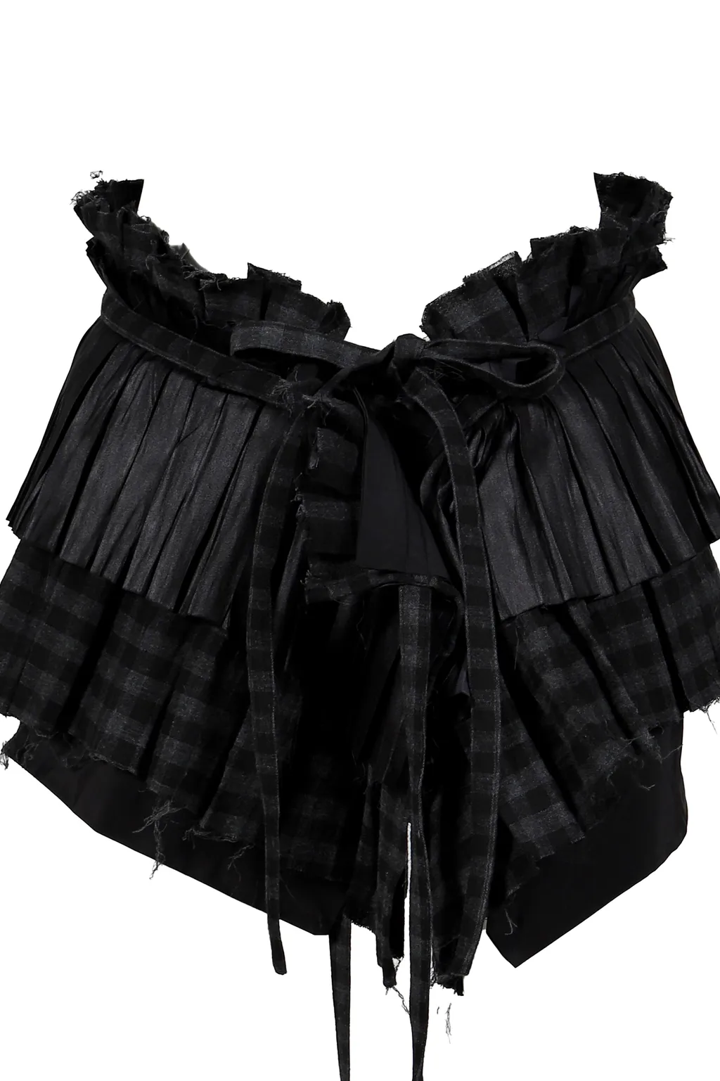 Pleats Layered Pocket Belt / Blk