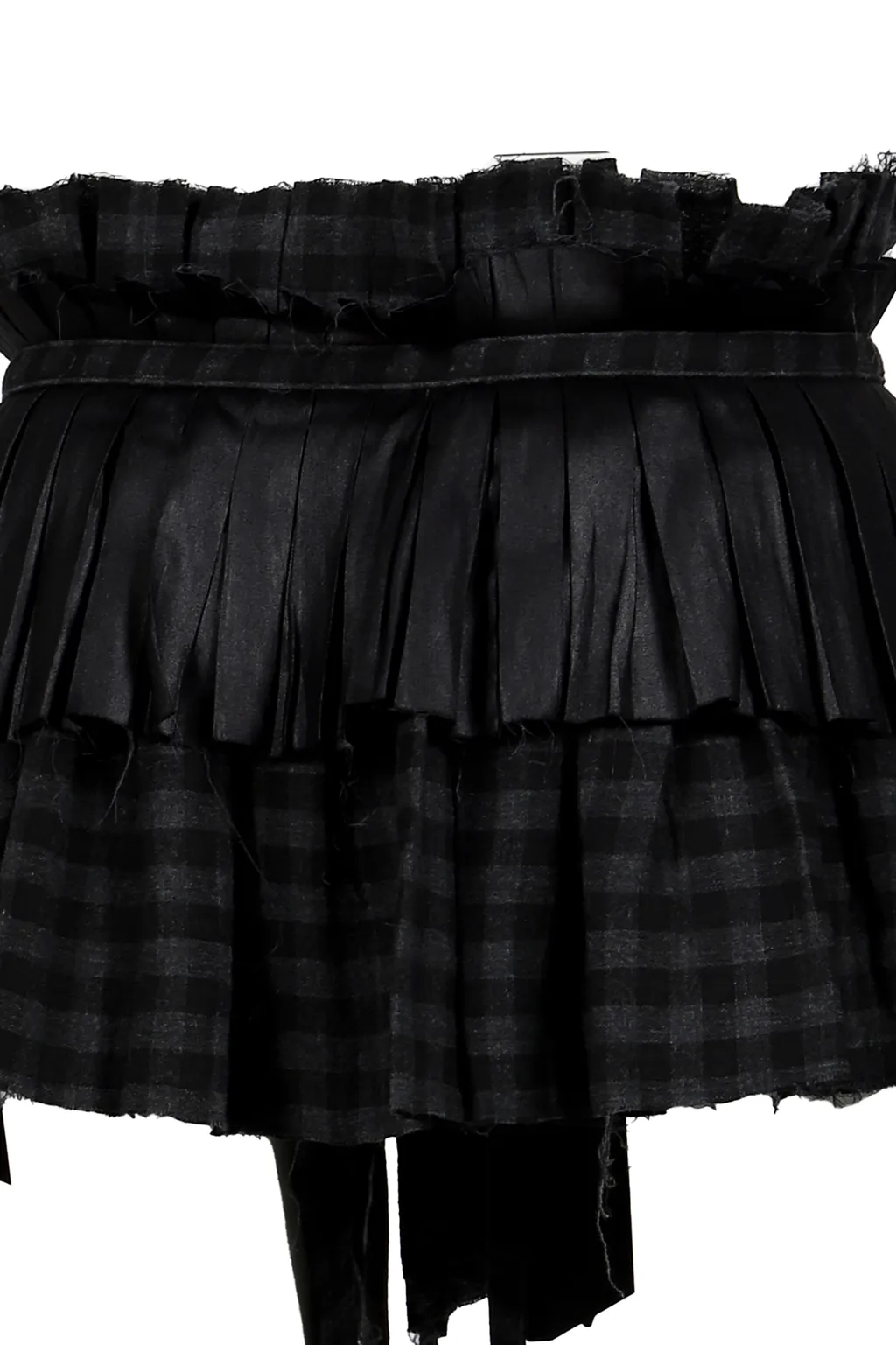 Pleats Layered Pocket Belt / Blk