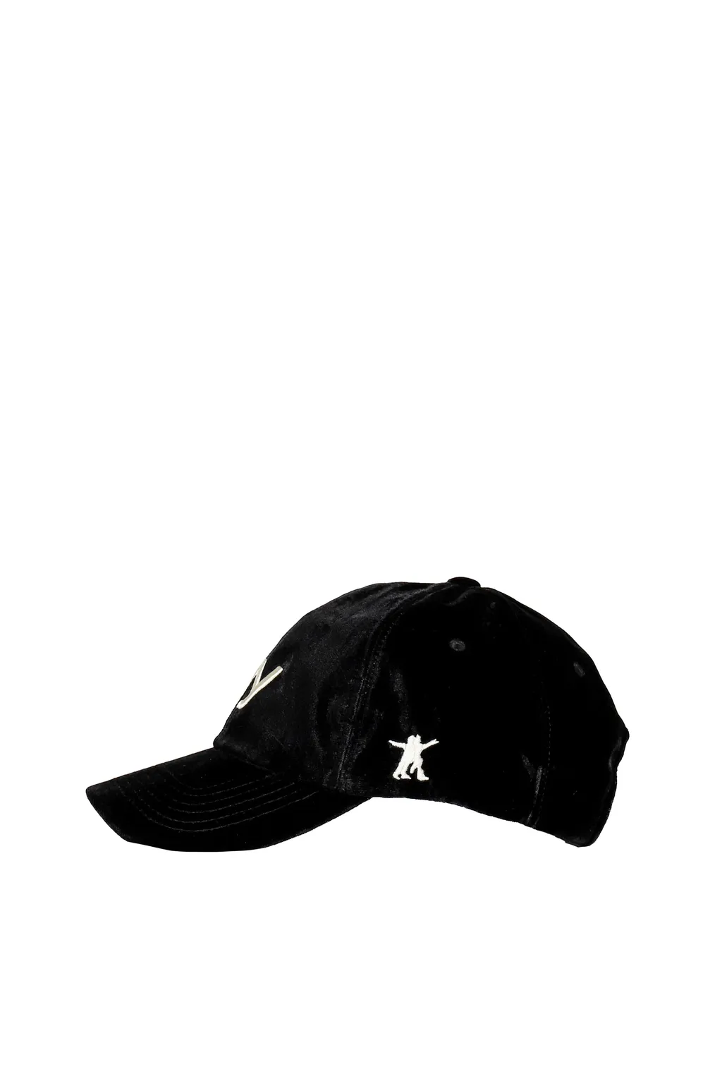 Yy Velvet Ball Cap / Black