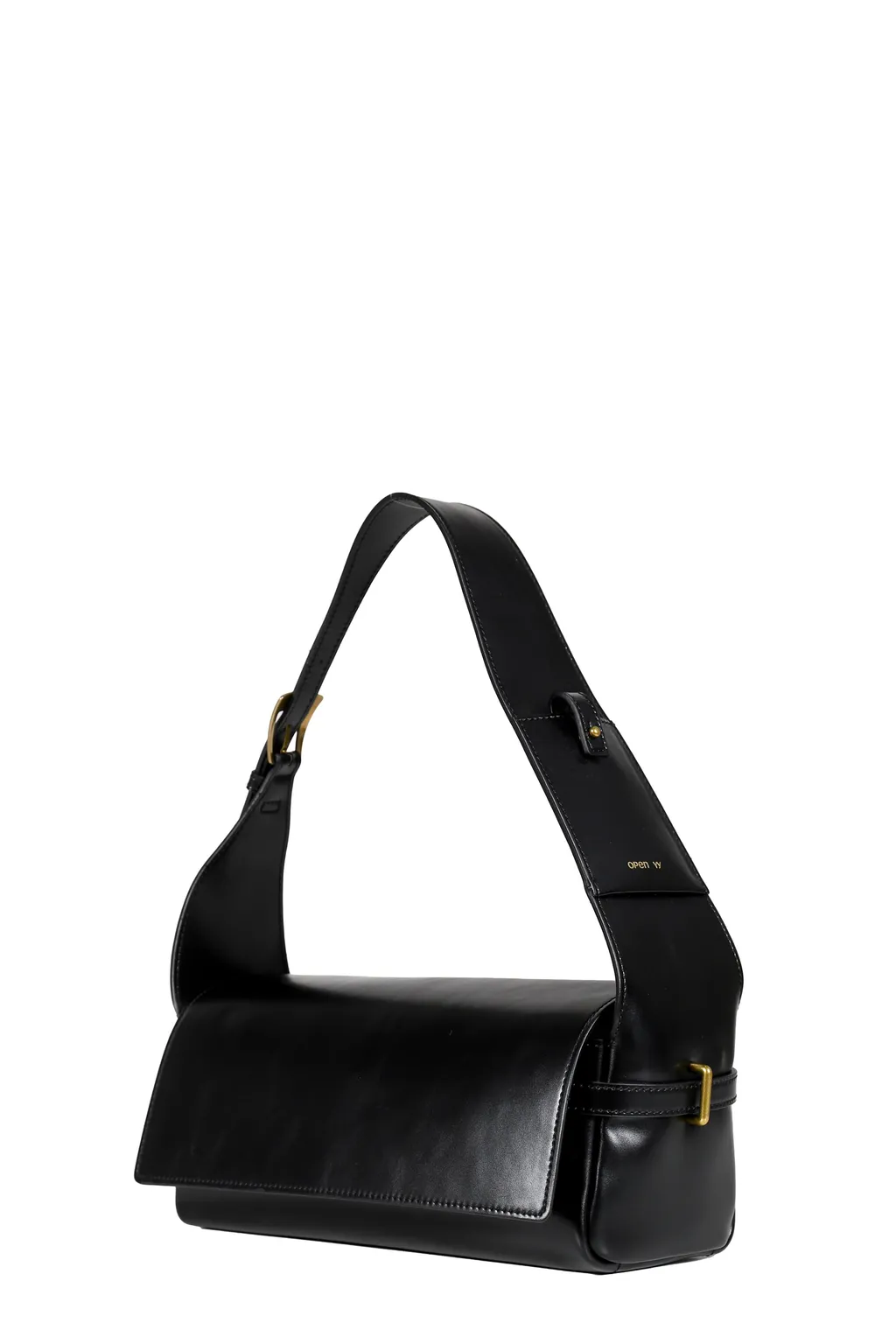 Suede Belting Duffle Bag / Blk