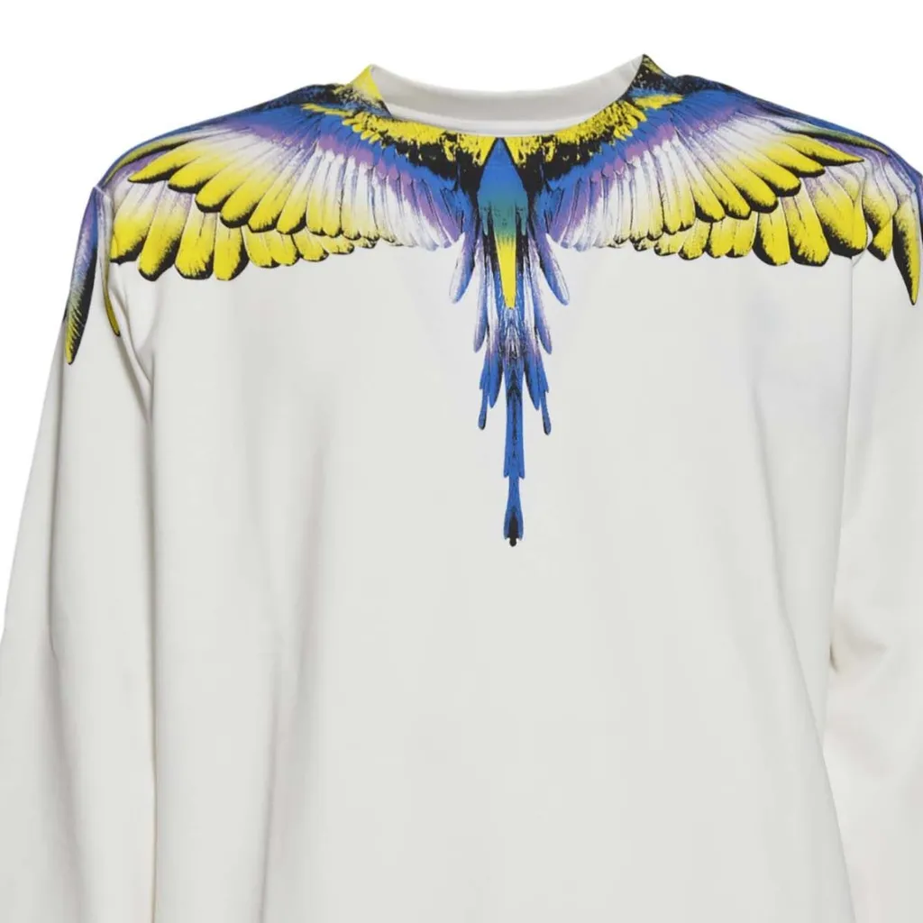 Marcelo Burlon County Of Milan Wing Printed Crewneck Sweatshirt