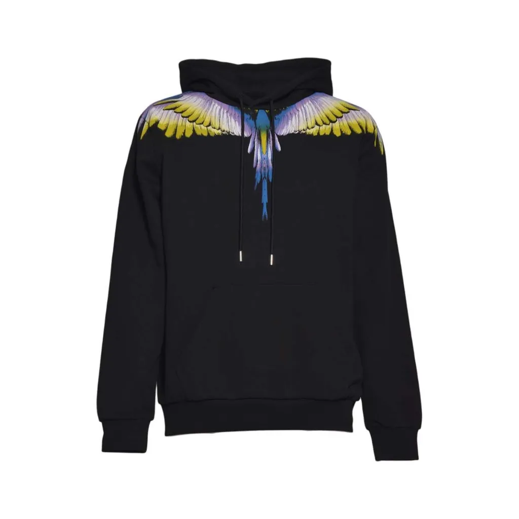 Marcelo Burlon County Of Milan Wings-Print Drawstring Hoodie