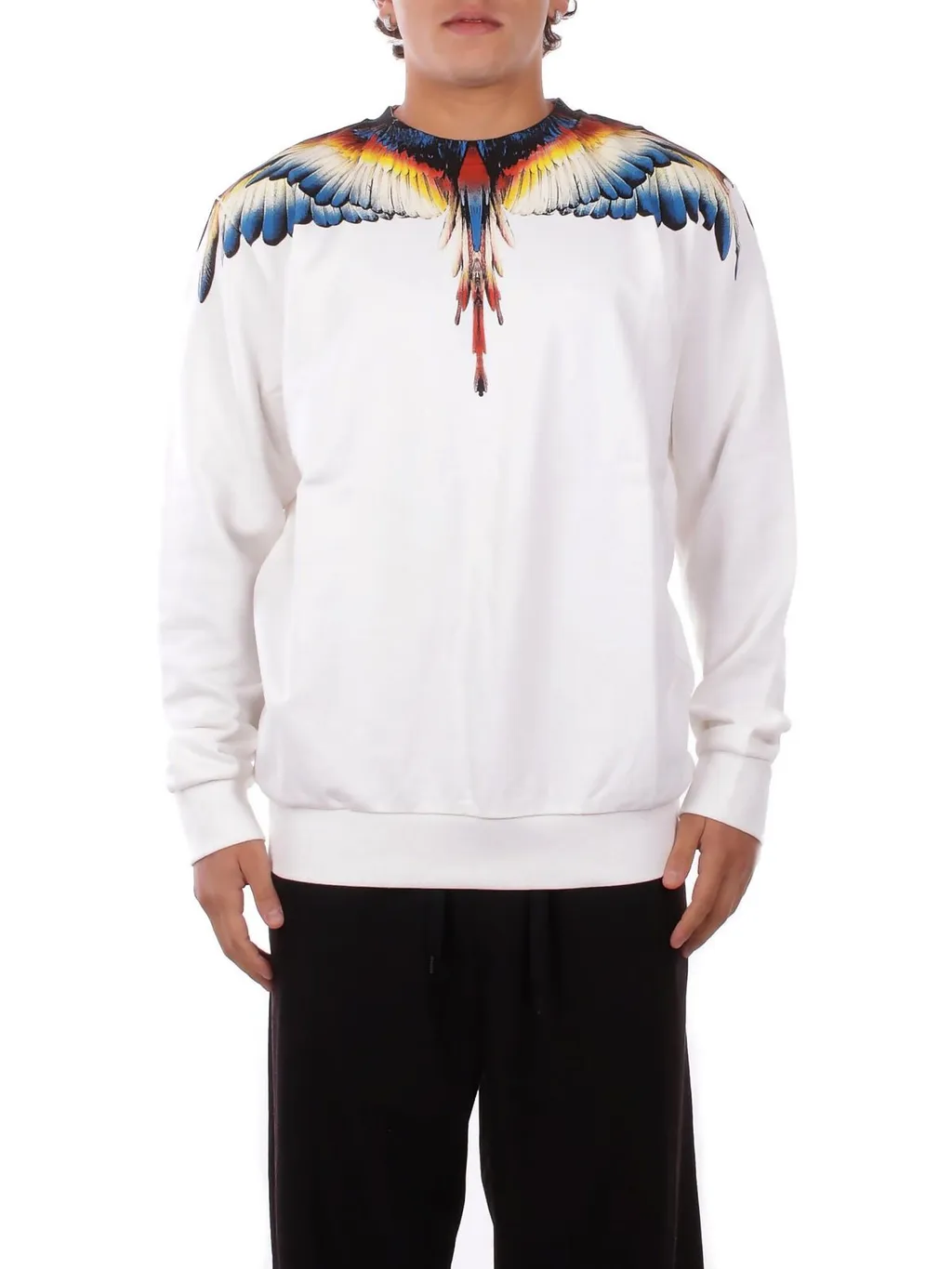 Marcelo Burlon County Of Milan Graphic-Print Crewneck Sweatshirt