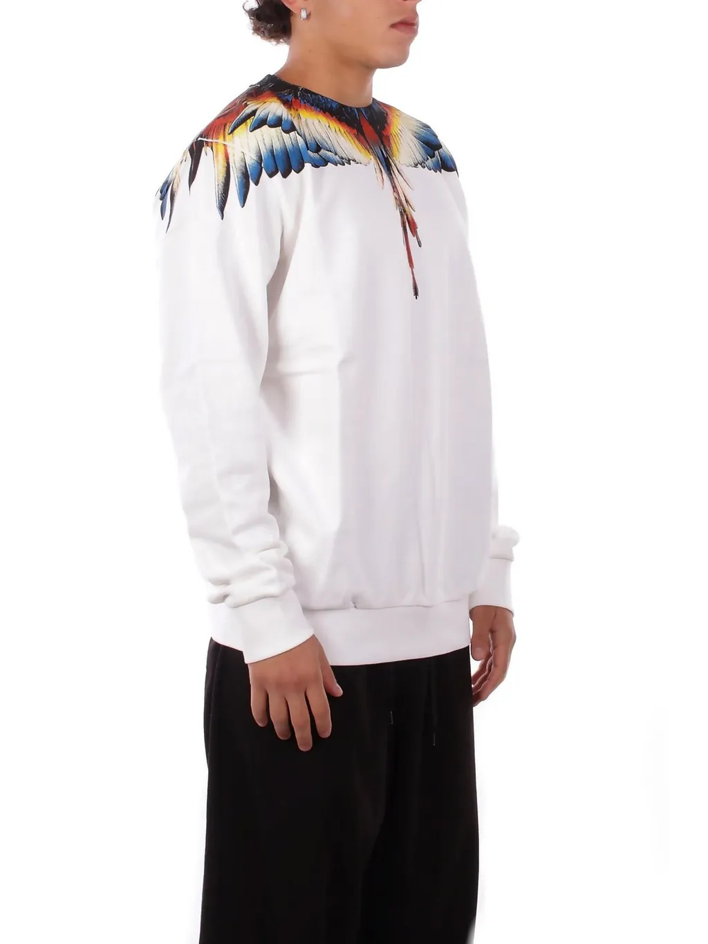 Marcelo Burlon County Of Milan Graphic-Print Crewneck Sweatshirt