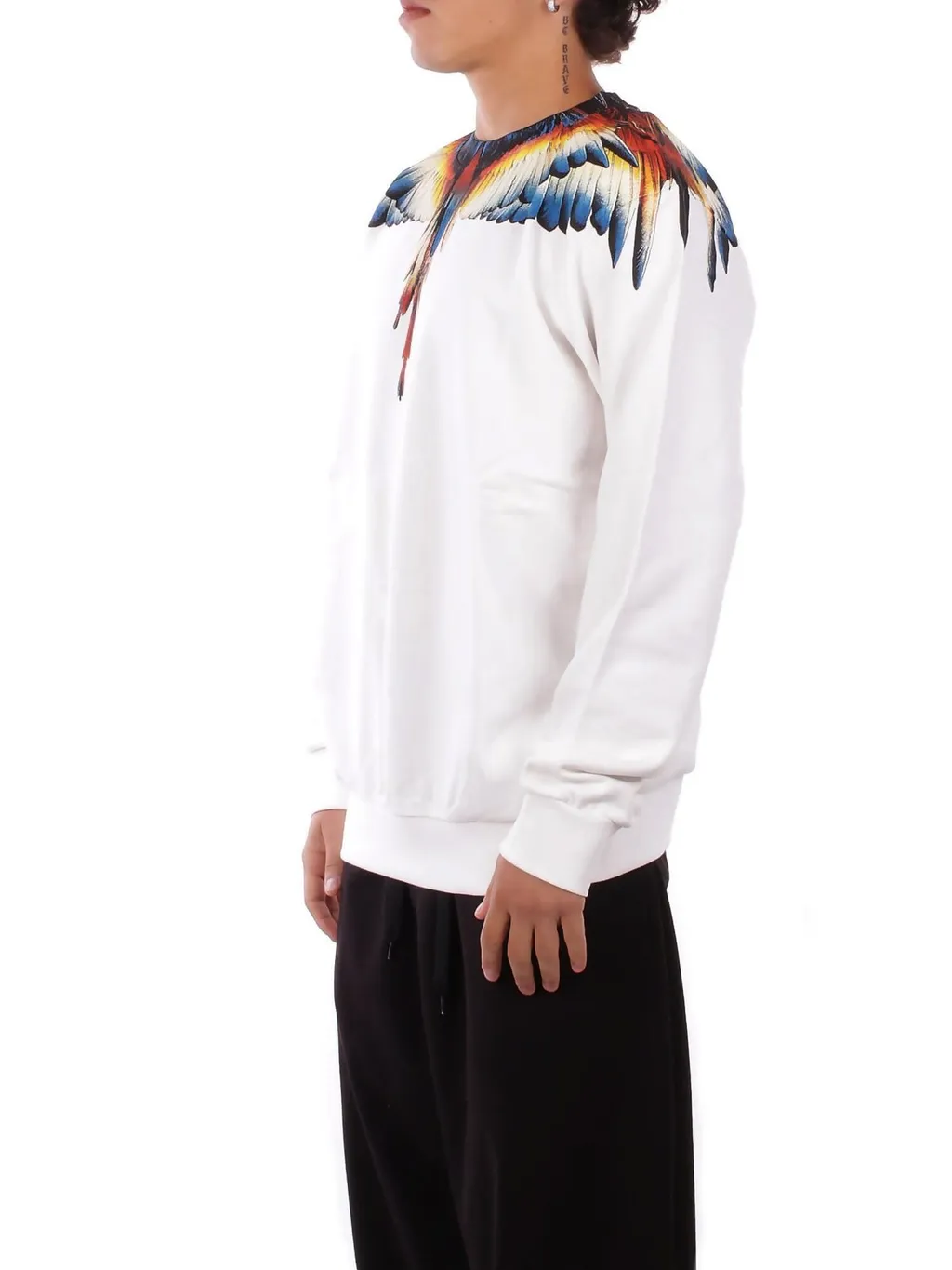 Marcelo Burlon County Of Milan Graphic-Print Crewneck Sweatshirt