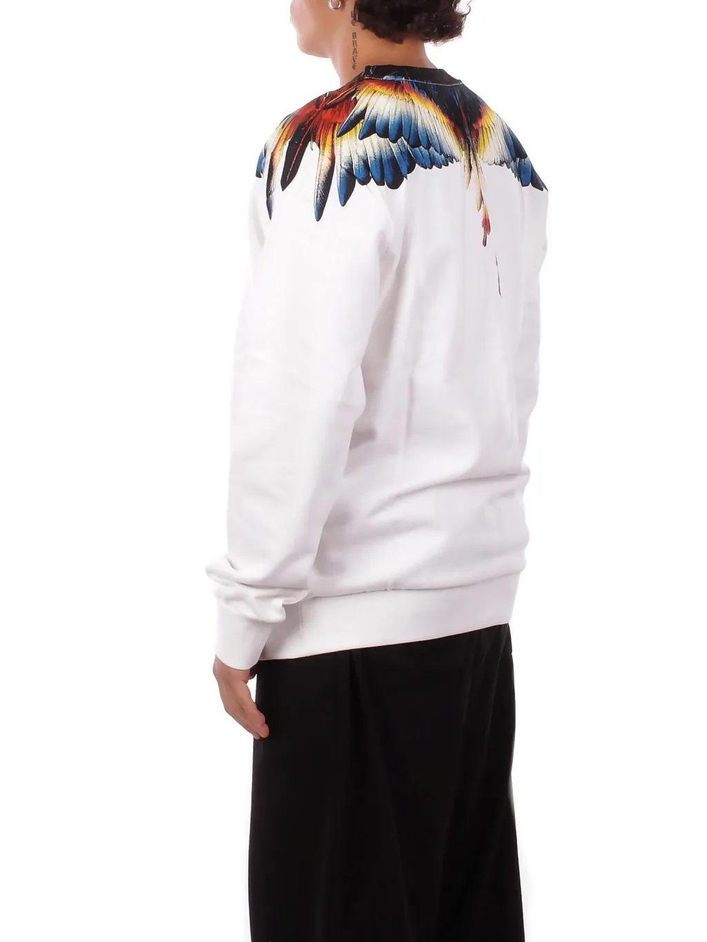 Marcelo Burlon County Of Milan Graphic-Print Crewneck Sweatshirt