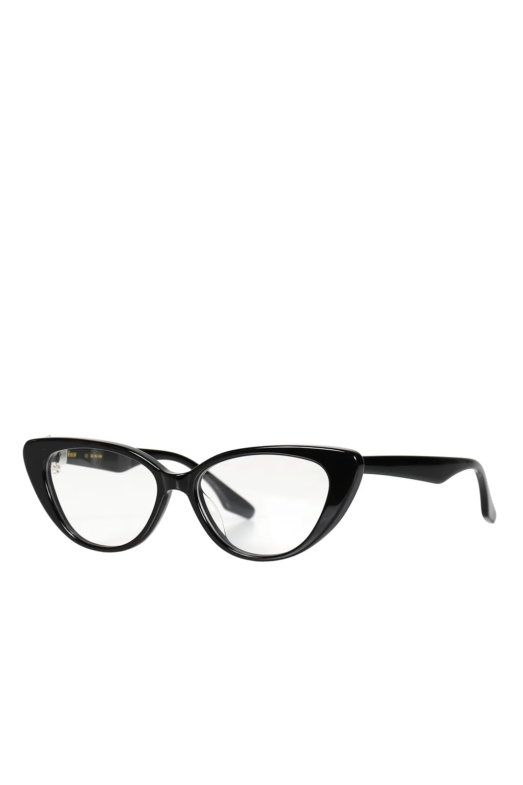 Gemstone Bowknot Glasses Side Bow / Blk