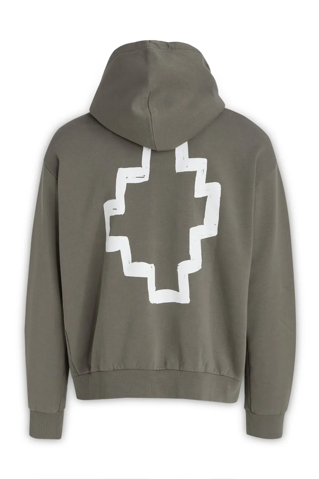 Marcelo Burlon County Of Milan Tempera Cross Drawstring Hoodie
