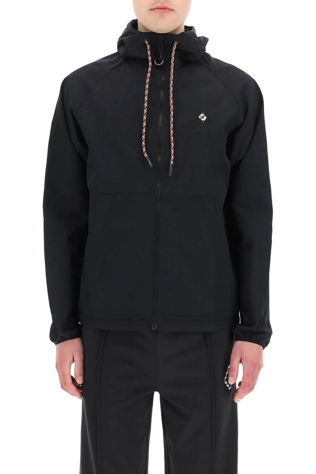 Marcelo Burlon County Of Milan Drawstring Zipped Jacket
