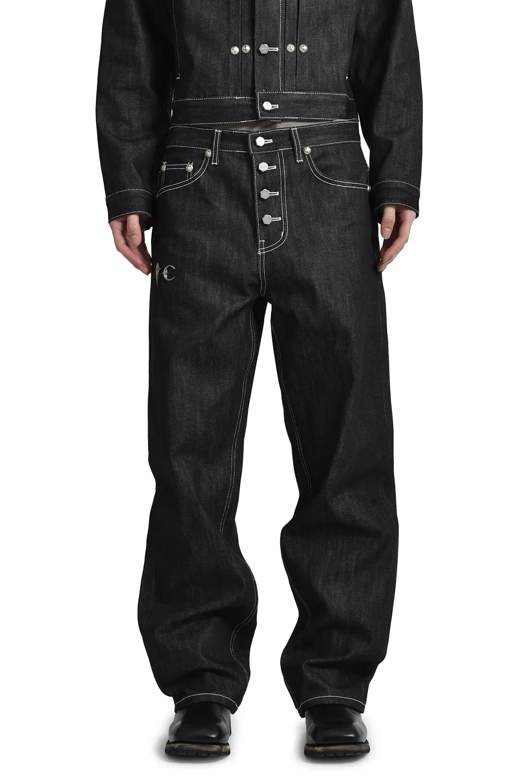 Land Warfare Denim Pants / Blk