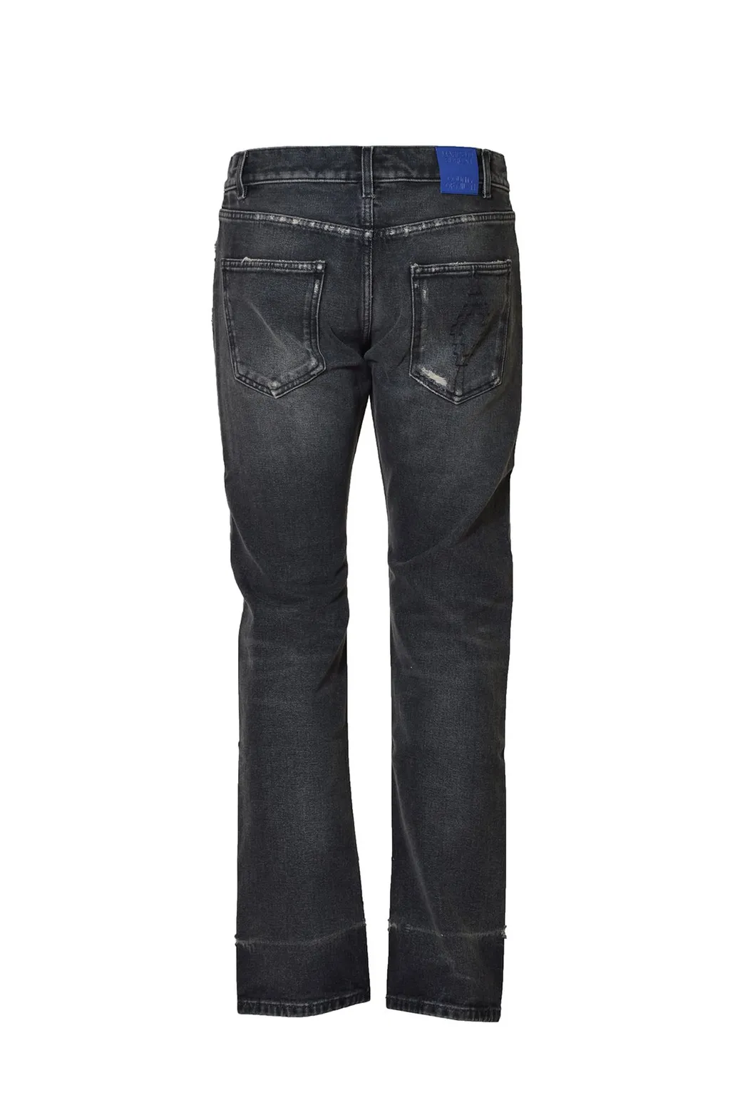 Marcelo Burlon County Of Milan Distressed Straight Leg Jeans