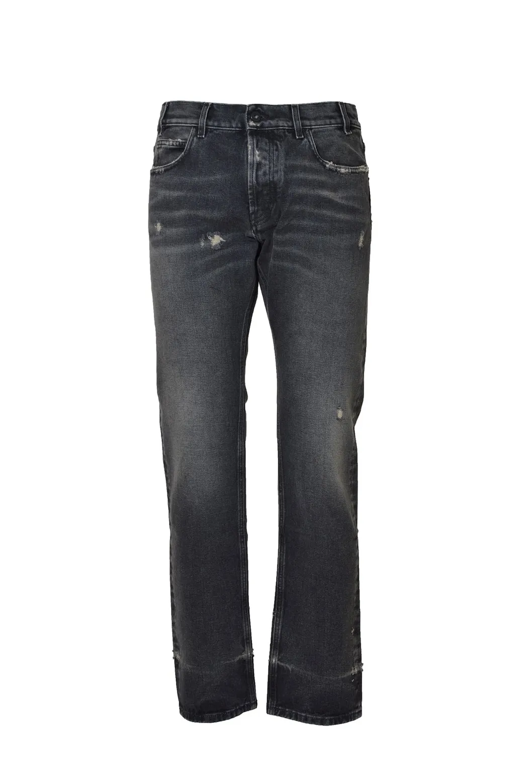 Marcelo Burlon County Of Milan Distressed Straight Leg Jeans