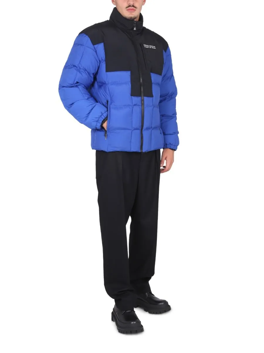 Marcelo Burlon County Of Milan Cross Block Down Jacket