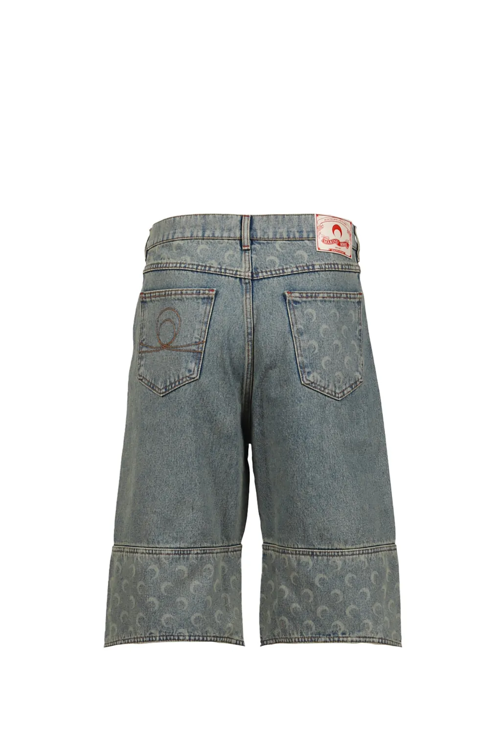 Moon Laser Denim Bermudas / Lt. Bei