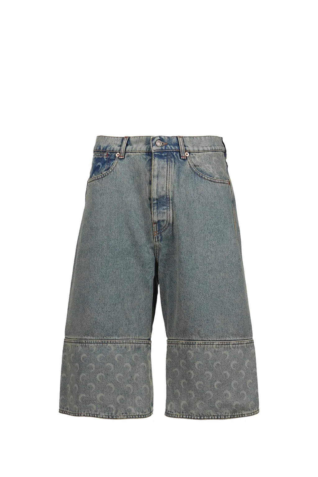 Moon Laser Denim Bermudas / Lt. Bei