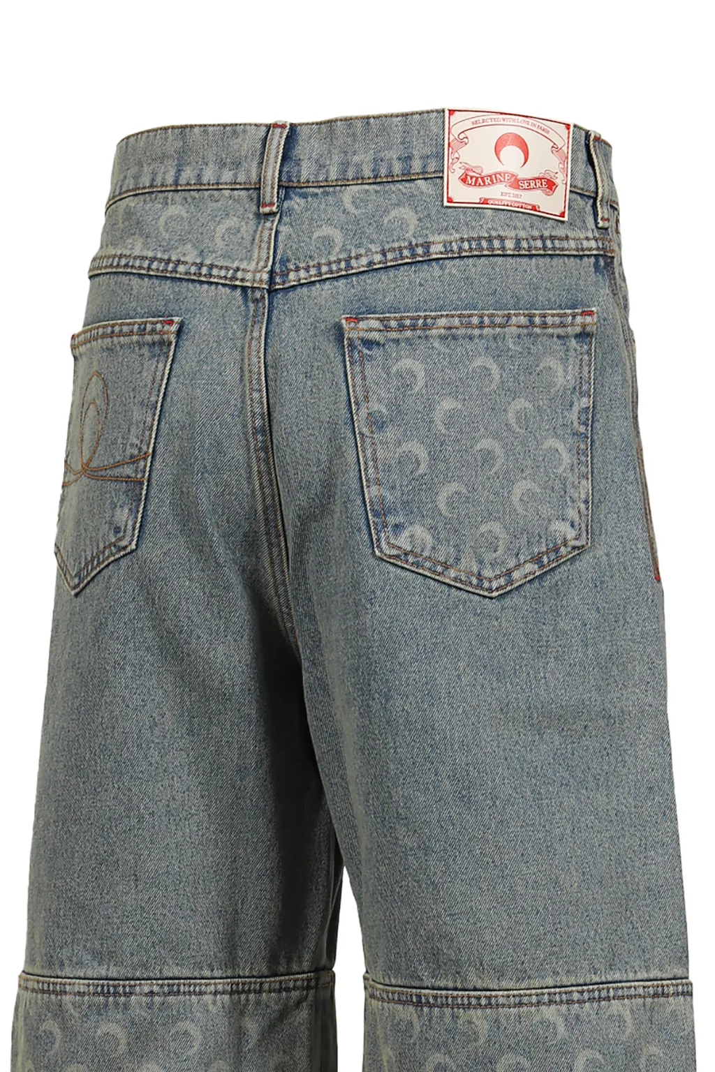 Moon Laser Denim Bermudas / Lt. Bei
