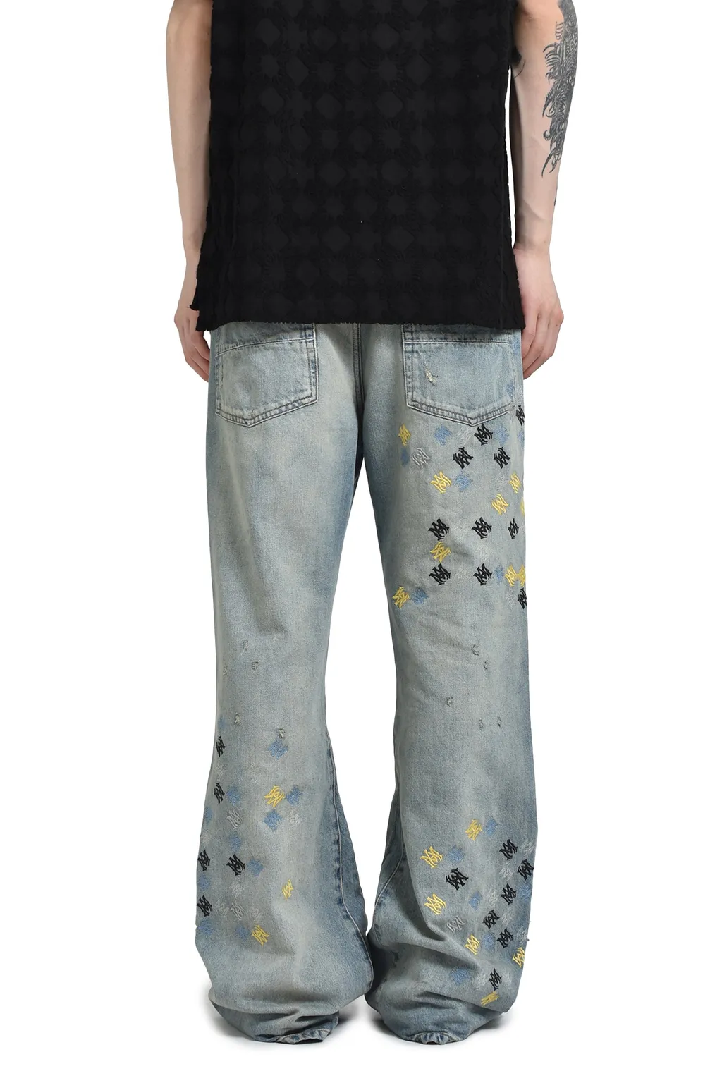 Ma Quad Embroidered Flare / Ind
