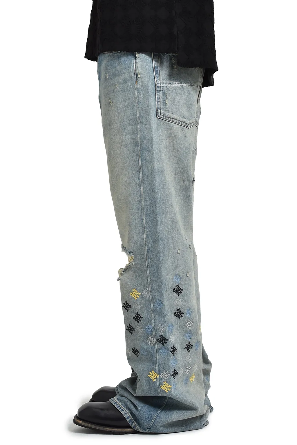 Ma Quad Embroidered Flare / Ind