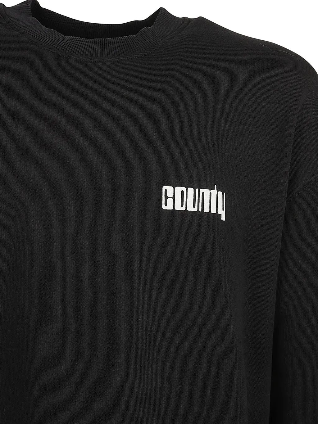Marcelo Burlon County Of Milan Logo Printed Crewneck Sweatshirt