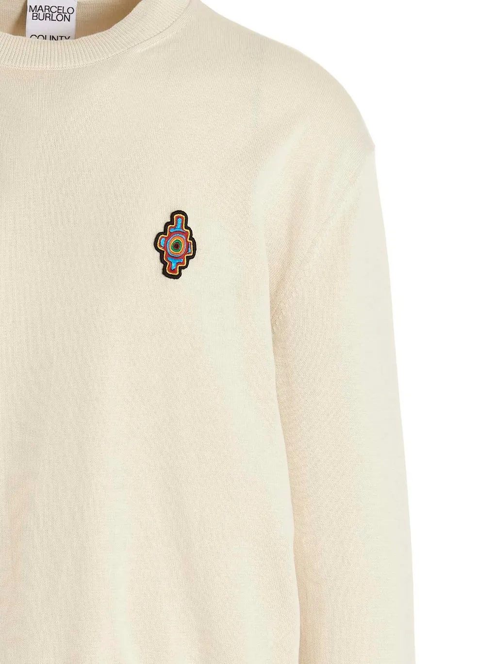 Marcelo Burlon County Of Milan Sunset Cross Knitted Sweater