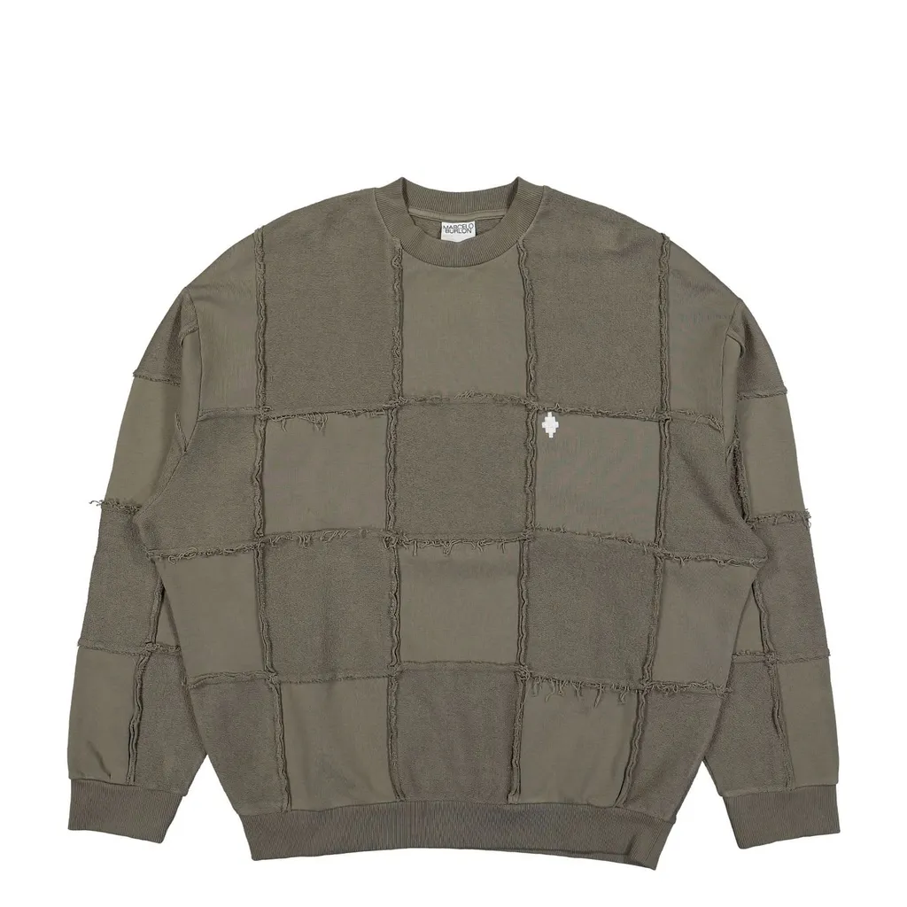 Marcelo Burlon County Of Milan Cross Embroidered Sweatshirt