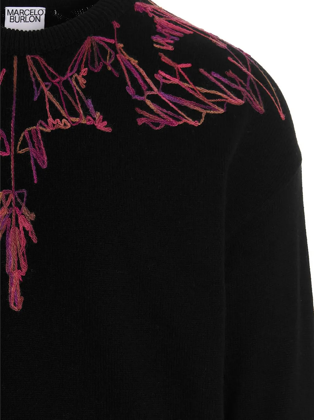 Marcelo Burlon County Of Milan Crewneck Knitted Jumper