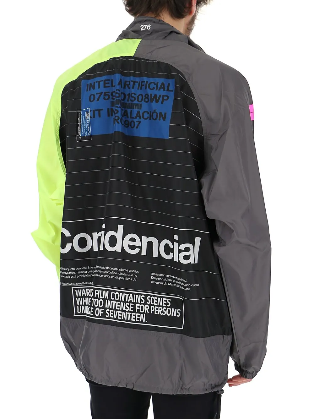 Marcelo Burlon County Of Milan Printed Windbreaker