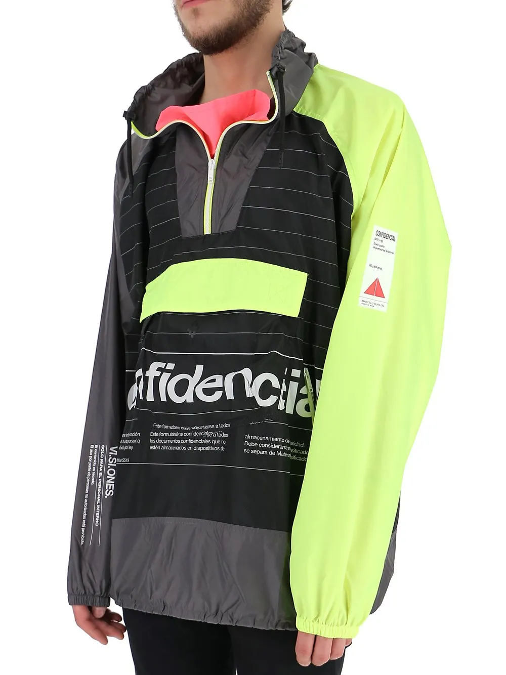 Marcelo Burlon County Of Milan Printed Windbreaker