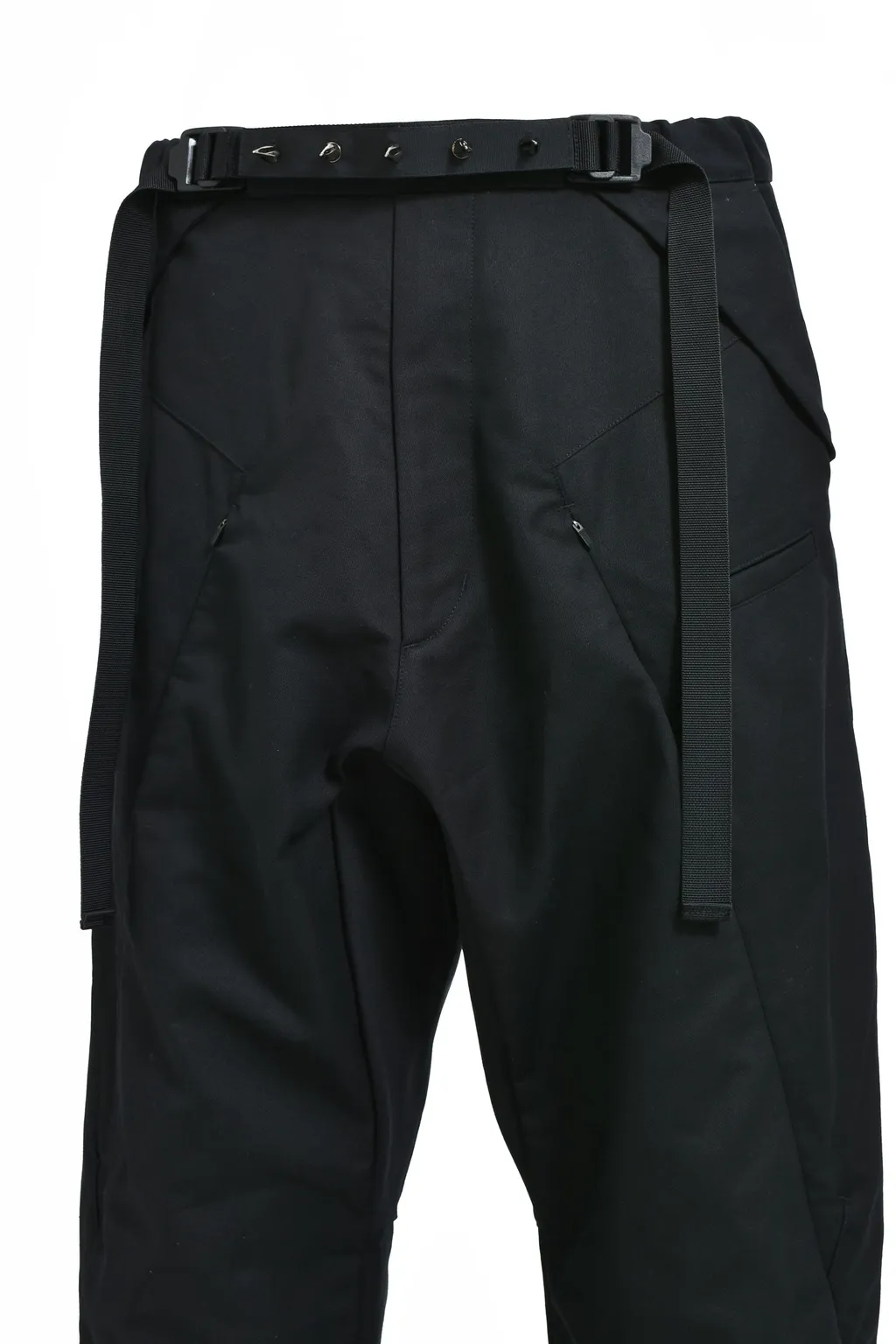 Cotton Web Belt Vent Pants Gen. 1.1 / Blk