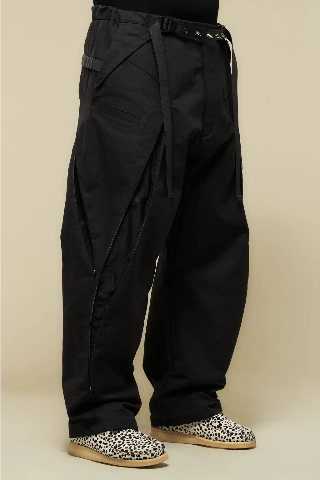 Cotton Web Belt Vent Pants Gen. 1.1 / Blk