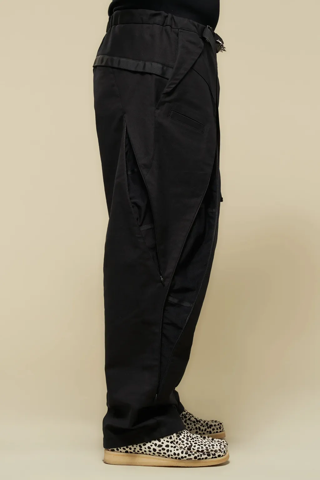 Cotton Web Belt Vent Pants Gen. 1.1 / Blk